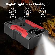 Alpha Digital Car Jump Starter with Air Compressor