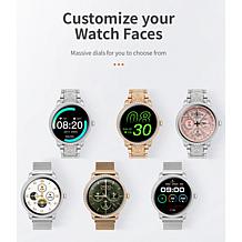 AltaFit Bluetooth Smartwatch with Extra Milanese Band & Tools