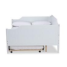 Alya Full Size Daybed with Roll-Out Trundle Bed