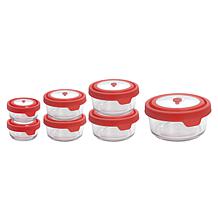 Tupperware® 9-piece Carry-All Sheer Stackable Container Set | HSN