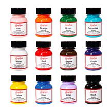 6 Pack Neon Paint Official Angelus Brand Acrylic Leather Paint Set -   Sweden