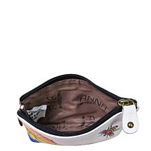Anna by Anuschka Hand Painted Leather Coin Pouch