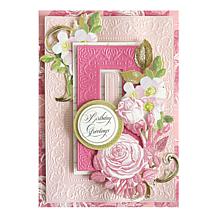 Anna Griffin® Birthday Present 3D Concentric Frame Dies