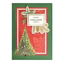 Anna Griffin Christmas Folded Tree Card-Making Kit