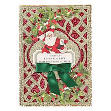 Anna Griffin® Christmas Glitter Foil Pattern 12 x 12 Cardstock