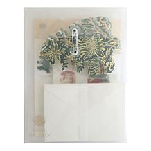 Anna Griffin® Christmas Tree-Shaped Cards and Embellishments