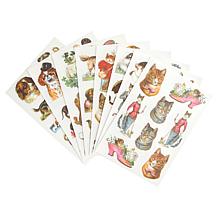 Anna Griffin® Cute Pet Rub-on Transfers - Set of 128