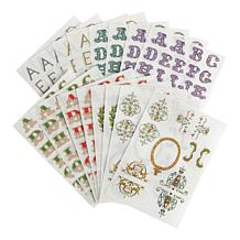 Anna Griffin® Fancy Alphabet Rub-On Transfers - Set of 426
