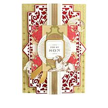 Anna Griffin® Gentlemen's Study Collage Card Toppers