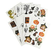 Anna Griffin® Halloween Rub-On Transfer Embellishments