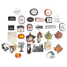 Anna Griffin® Mini Halloween Stickers and Embellishments - Set of 120