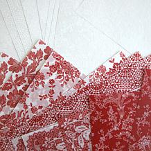 Anna Griffin® Red and White Lace Vellum - 24 Sheets