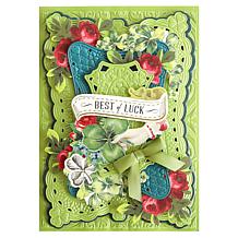 Anna Griffin® Shimmer Green Cards and Envelopes