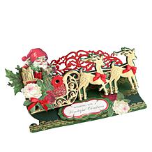 Anna Griffin® Sleigh Slimline Easel Card Dies