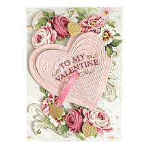 Anna Griffin® Smitten Sentiments Rub-On Transfers - Set of 128