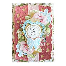 Anna Griffin® Smitten Stamp and Die Set