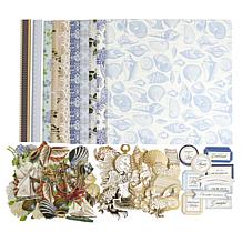 Anna Griffin® Summer House Card Stock and Embellishments