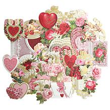 Anna Griffin® Vintage Valentine Die-Cuts - Set of 84