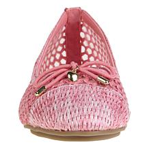 Anne Klein Lulu-M Raffia Slip-On Ballet Flat
