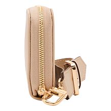 Anne Klein Solid Zip Around Wallet