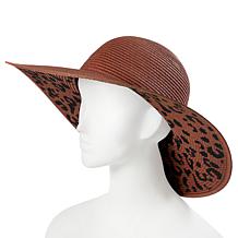 Anne Klein Straw Floppy Hat