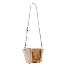 Anne Klein Straw Tote Handbag