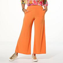 Antthony 2-piece Mesh Flounce Sleeve Top and Pull-On Pant Set