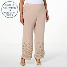 Antthony Embellished Studio Stretch Pull-On Pant