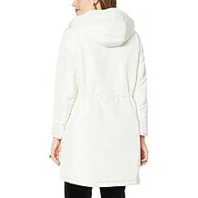 Antthony "Holiday Luxe" Reversible Hooded Coat
