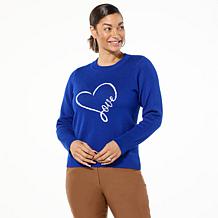 Antthony Jacquard Knit Themed Pullover Sweater