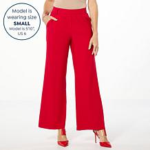 Antthony Modern Essential Wide-Leg Pull-On Trouser