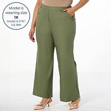 Antthony Modern Essential Wide-Leg Pull-On Trouser