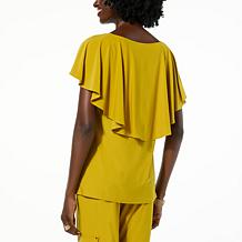 Antthony Studio Knit Capelet Top