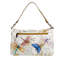 Anuschka Hand-Painted Leather Shoulder Bag