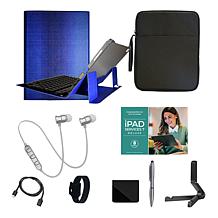 Apple 11 iPad 11th Gen 512GB w/Keyboard, Case & Starter Bundle- Silver