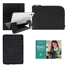 Apple 11 iPad 256GB w/Keyboard, Case, Sleeve and Accessories - Pink