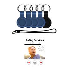 Apple AirTags 2pk Bundle w/Keychains, Luggage Tag & Voucher