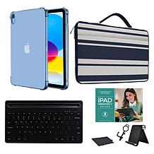 Apple iPad 11" 11th Gen 256GB Silver with Keyboard & Case