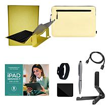 Apple iPad 11" 11th Gen Yellow 128GB Wi-Fi Bundle w/Case & Voucher