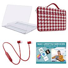 Apple MacBook Air 13" M1 Laptop Silver Bundle w/Bluetooth Earbuds