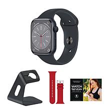 Apple Watch Series 8 GPS 41mm S/M Bundle | HSN