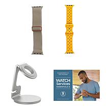 Apple Watch Series 11 GPS 46mm M/L with 2 Bands & Stand - Rose Gold