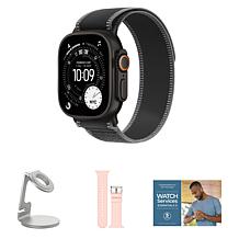 Apple Watch Ultra 3 GPS + Cellular 49mm Trail Loop Band M/L Bundle