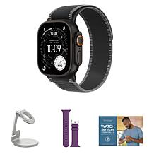 Apple Watch Ultra 3 GPS + Cellular 49mm Trail Loop Band M/L Bundle