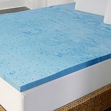 Arctic Sleep 2" Marbleized Gel Memory Foam Topper - Full