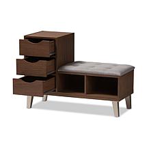Arielle 3-Drawer Shoe Storage Seating Bench
