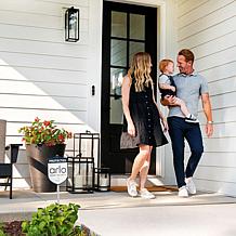 Arlo Essential 2K Outdoor 2-pack with Indoor PTZ Camera & Yard Sign