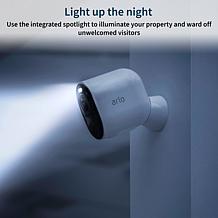 Arlo Ultra 2 Spotlight Wireless 2-Camera Security System - White