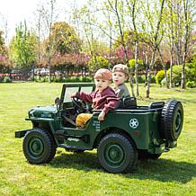 Army Truck 24V Electric Ride-On For Kids