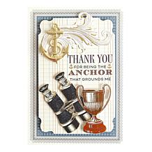 "As Is" Anna Griffin Sentiments For Him Rub-On Transfers